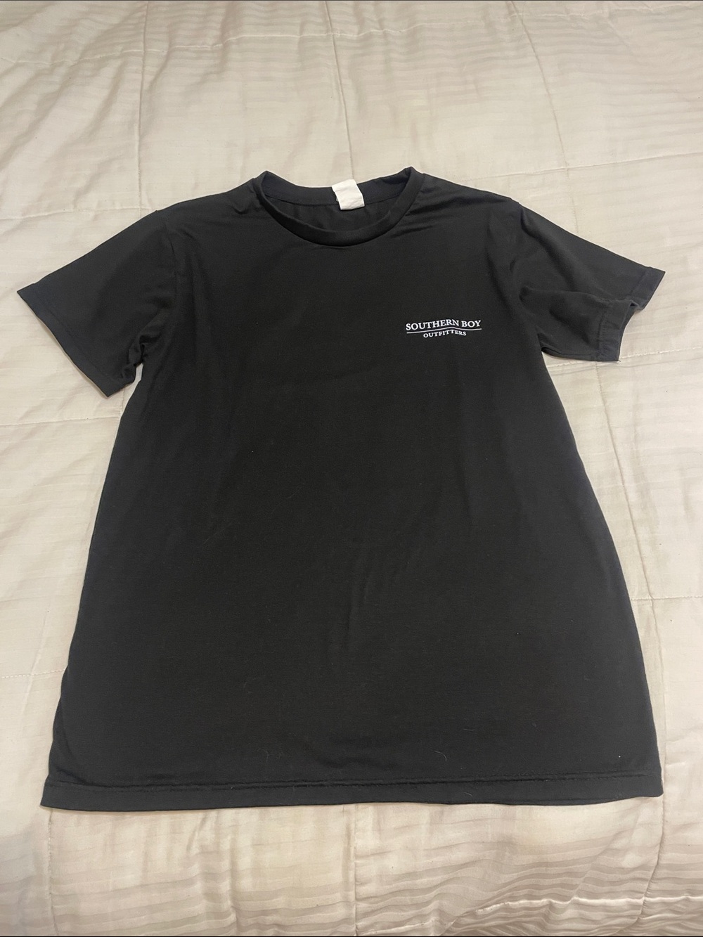 Black Short Sleeve Logo Tee - Picture 1 of 7